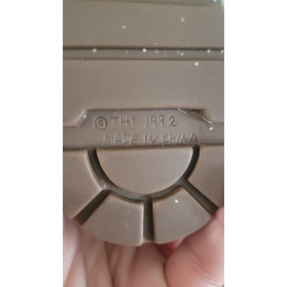 Vintage 1992 THT Construction Worker Doll Outfit w/ Hard Hat Boots Belt &... - Picture 2 of 8